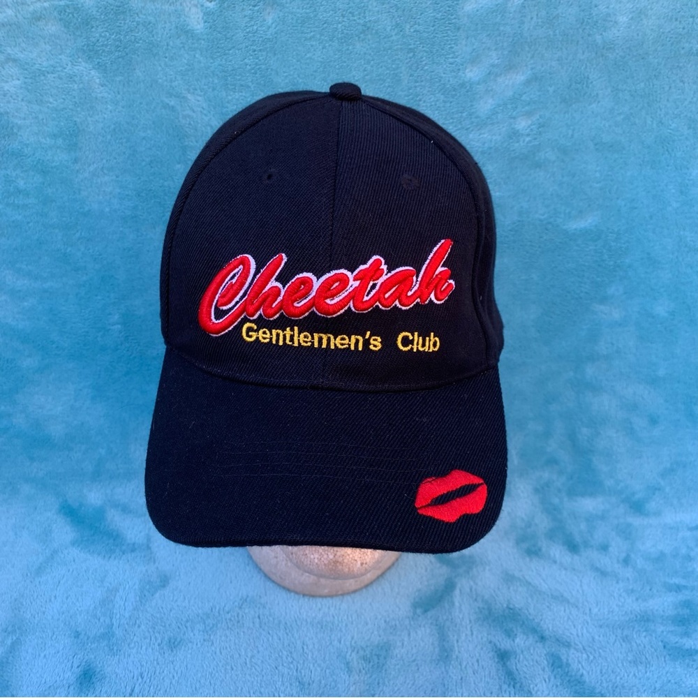 The Cheetah Gentlemen's Club Black Adjustable Baseball Cap NEW!!